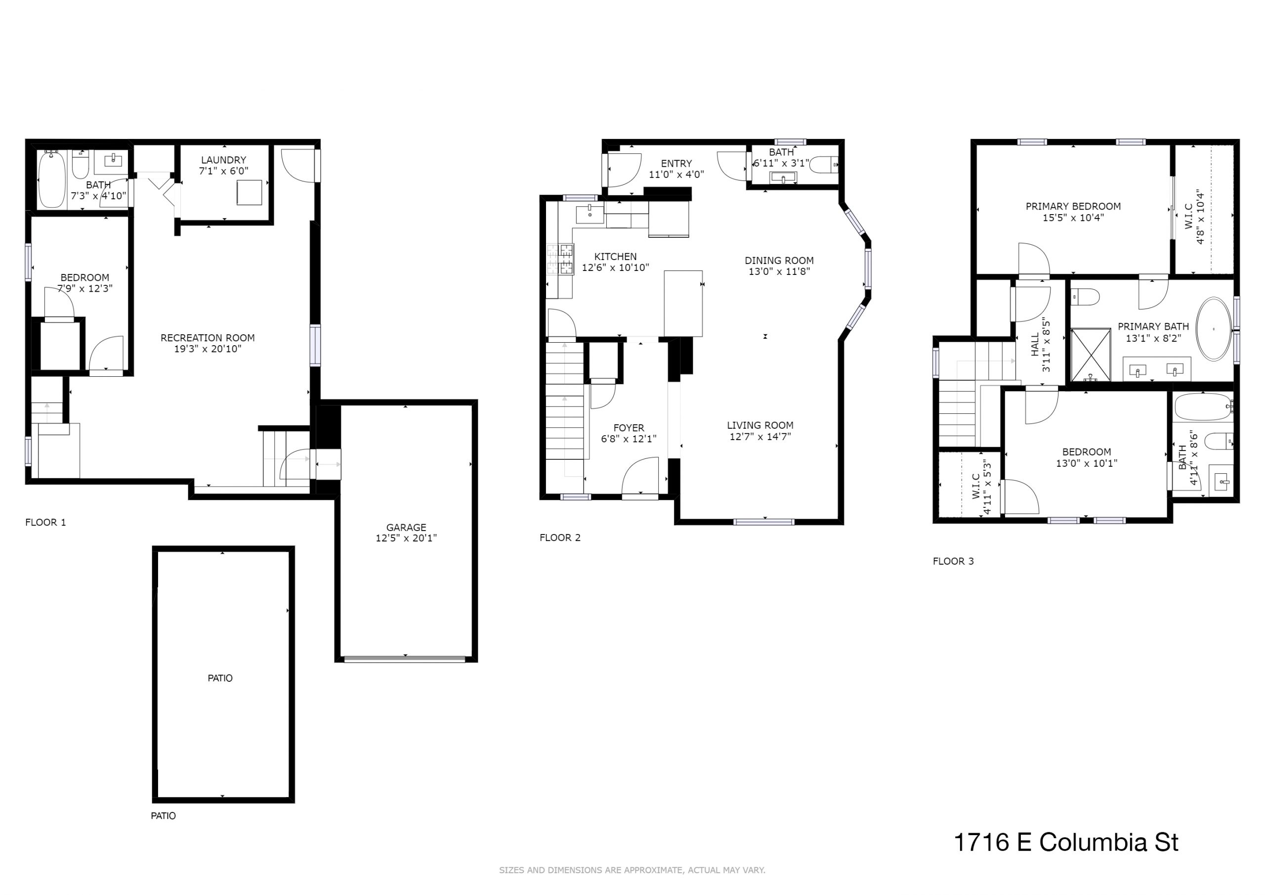 1716 E Columbia St Floor Plan 2