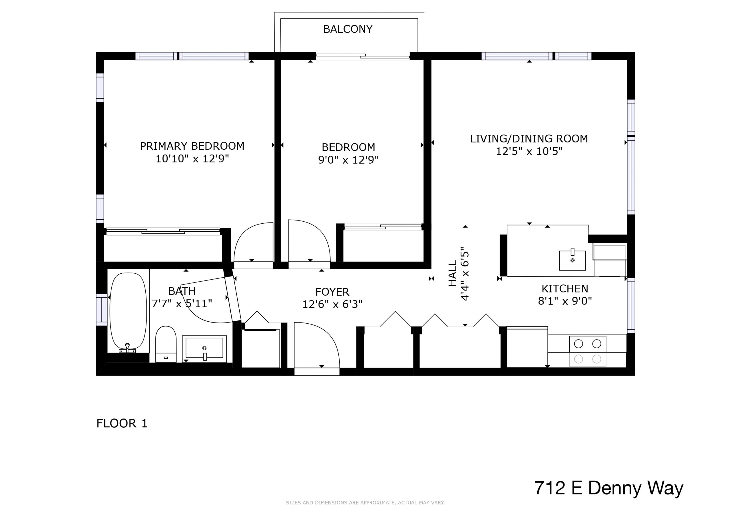 712 E Denny Way Floor Plan 2