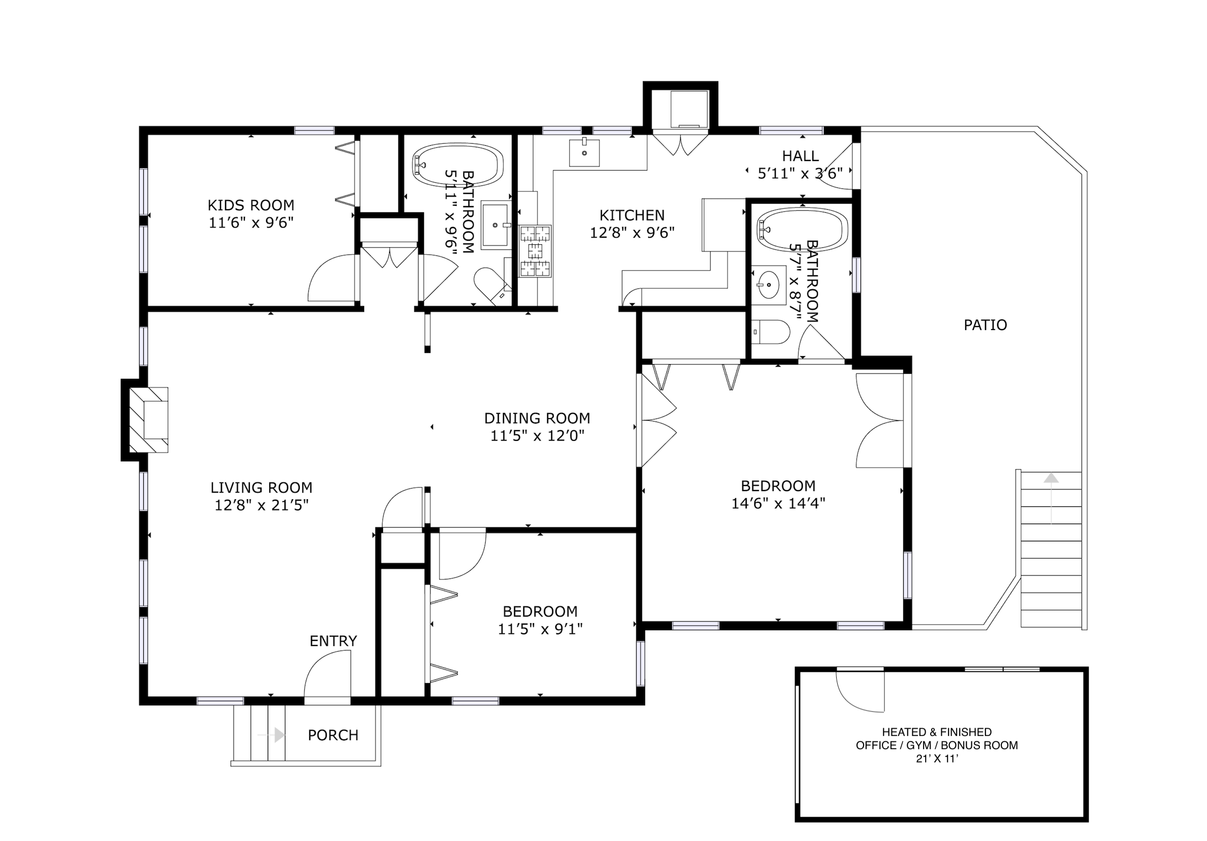 Floor Plan - 3244 Walnut Ave SW, Seattle - jpeg(2)